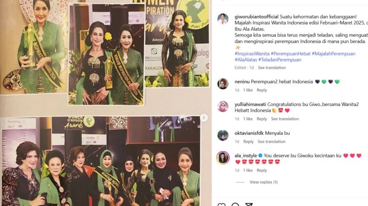 Menjadi Teladan dan Menginspirasi Perempuan Indonesia Menjadi Teladan dan Menginspirasi Perempuan Indonesia
