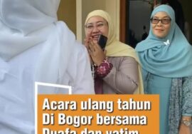 Kebahagiaan dalam Berbagi: Giwo Rubianto Rayakan U
