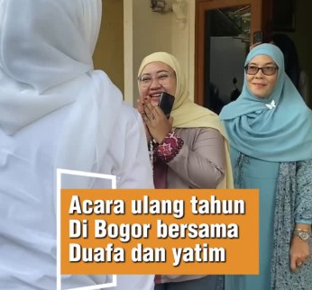 Kebahagiaan dalam Berbagi: Giwo Rubianto Rayakan Ulang Tahun Bersama Duafa dan Yatim