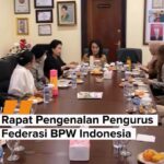 Giwo Rubianto Pimpin Rapat Perdana Federasi BPW Indonesia, Perkuat Visi Pengurus