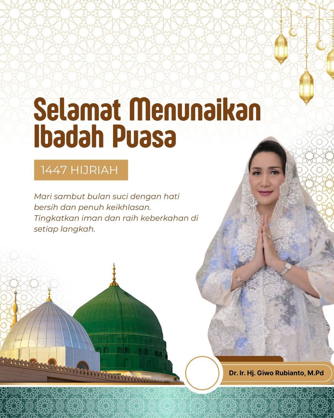 Giwo Rubianto: Pesan Menyambut Ramadan 1447 H