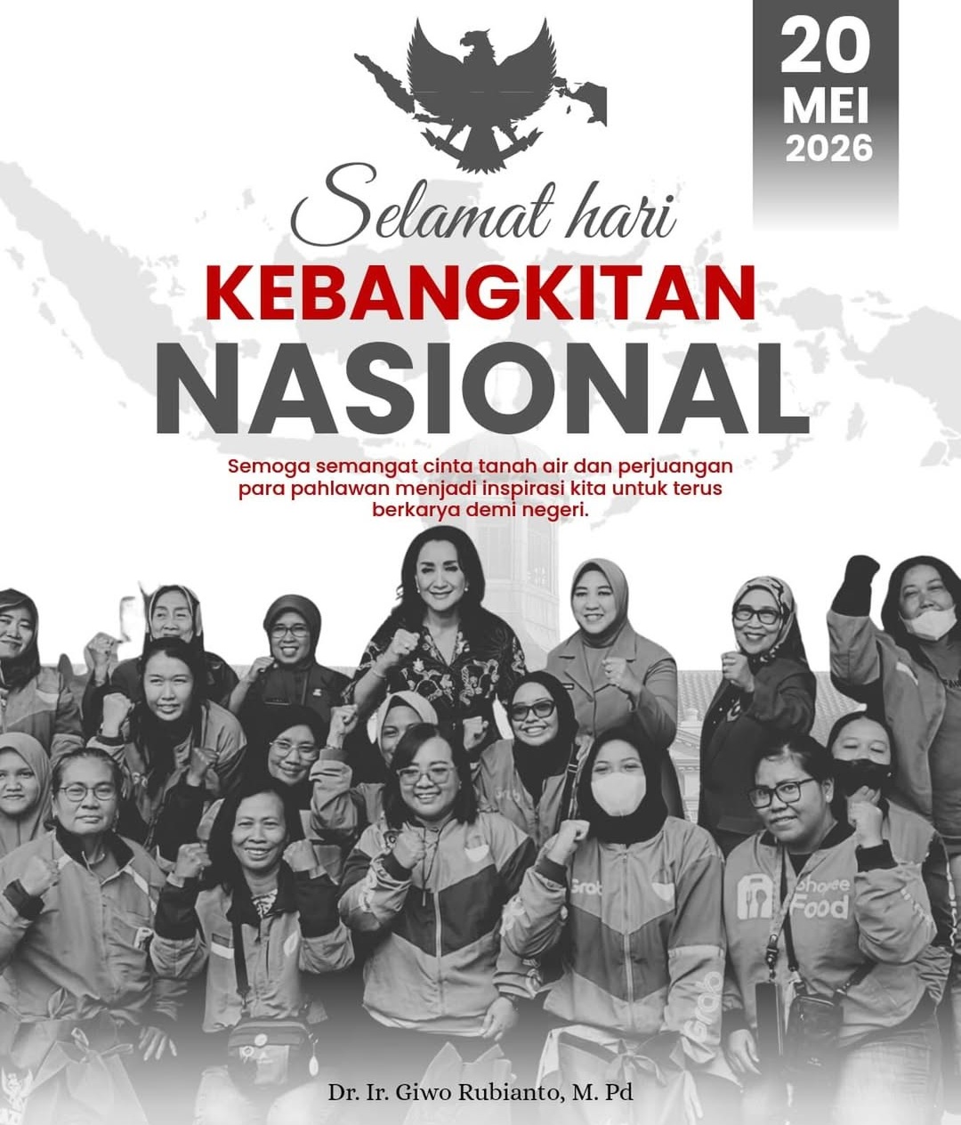 Pesan Dr. Giwo Rubianto di Hari Kebangkitan Nasional