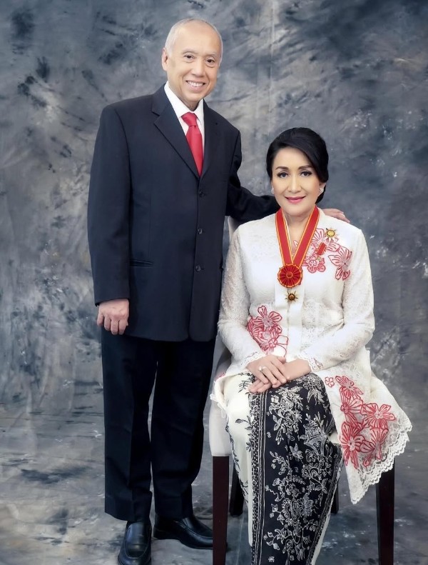 Giwo Rubianto Wiyogo bersama suami tercinta