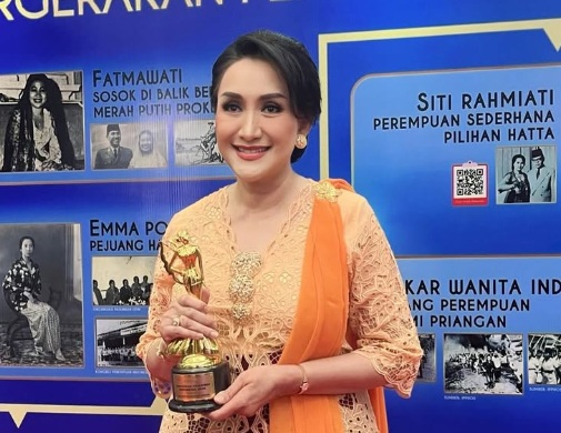 Presiden BPW Indonesia, Giwo Rubianto, dianugerahi Anugerah Srikandi Indonesia