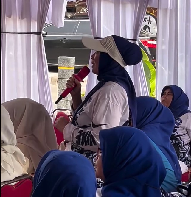 Sesi tanya jawab peserta kegiatan